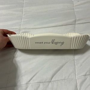 Mud Pie Glass Bread Bowl